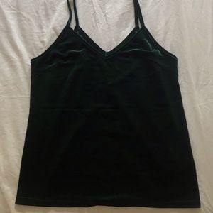 Velvet tank top